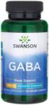 Swanson GABA, 750 mg, 60 capsule vegetale, Swanson