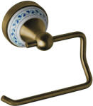SAPHO BEMETA KERA WC papírtartó. 136x102x93mm. bronz/kerámia