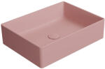 SAPHO GSI KUBE X kerámiamosdó. 50x37cm. matt rózsaszín