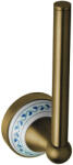 SAPHO BEMETA KERA Tartalék WC papírtartó. 66x181x74mm. bronz/kerámia