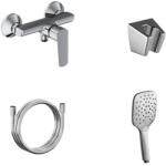 RAVAK Life fali zuhanycsaptelep szettel, chrom LF 032.00CR+S - szerelvenycenter