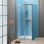 SAPHO POLYSAN EASY LINE harmónikaajtó, 800 mm, transzparent üveg EL1980