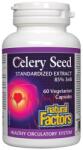Natural Factors Celery Seed, 75 mg, 60 capsule, Natural Factors