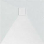Welland kőhatású zuhanytálca szifonnal 70 x 70 cm - fehér (GT-7070SS) - pepita