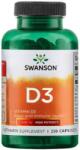 Swanson Vitamin D3, High Potency, 25 mcg, 250 capsule, Swanson