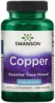 Swanson Copper, 2 mg, 300 tablete, Swanson