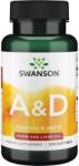 Swanson Vitamins A & D, 250 capsule moi, Swanson