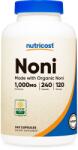 Nutricost Noni, 240 capsule, Nutricost