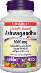 Webber Naturals Ashwagandha, 300 mg, 120 capsule, Webber Naturals