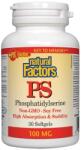 Natural Factors PS Phosphatidylserine, 100 mg, 30 capsule, Natural Factors