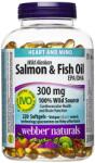 Webber Naturals Salmon & Fish Oil, 220 capsule gelatinoase moi, Webber Naturals