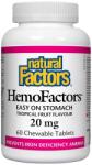 Natural Factors HemoFactors, 60 tablete masticabile, Natural Factors