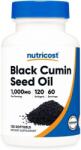Nutricost Black Cumin Seed Oil, 1000 mg, 120 capsule gelatinoase moi, Nutricost (67368 (474101) NC)