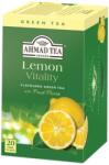 Ahmad Tea Lemon Vitality Ceai verde, 20 pliculețe, Ahmad Tea