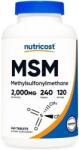 Nutricost MSM, 2000 mg, 240 tablete, Nutricost