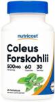 Nutricost Coleus Forskohlii, 500 mg, 60 capsule, Nutricost