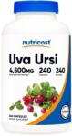 Nutricost Uva Ursi, 4500 mg, 240 capsule, Nutricost