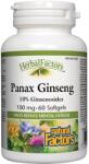 Natural Factors Herbal Factors Panax Ginseng, 100 mg, 60 capsule, Natural Factors