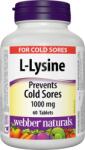 Webber Naturals L-Lysine, 1000 mg, 60 tablete, Webber Naturals