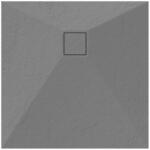 Welland kőhatású zuhanytálca szifonnal 70 x 70 cm - szürke (GT-7070SS) - pepita