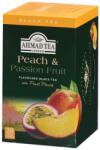Ahmad Tea Ceai negru cu piersici și fructul pasiunii, 20 de pliculețe de ceai, Ahmad Tea
