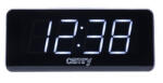 Camry Premium CR 1156 napelemes rádiós vezérlésű óra Digitális ébresztőóra Fekete, Szürke (CR 1156)