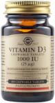 Solgar Vitamin D3, 1000 IU, 100 comprimate masticabile