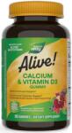 Nature's Way Alive Calcium + Vitamin D3 Gummy, 60 tablete de jeleu, Nature's Way