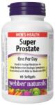Webber Naturals Super Prostate, 60 capsule gelatinoase moi, Webber Naturals