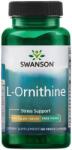 Swanson L-Ornithine, 500 mg, 60 capsule vegetale, Swanson