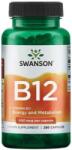 Swanson Vitamin B12, 500 mcg, 250 capsule, Swanson