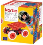 Korbo Korbo, Hummer, set de constructie, 25 piese, rosu