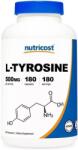 Nutricost L-Tyrosine, 500 mg, 180 capsule, Nutricost