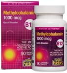 Natural Factors B12 Methylcobalamin, 1000 mcg, 90 tablete, Natural Factors