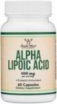 Double Wood Supplements Alpha Lipoic Acid, 600 mg, 60 capsule, Double Wood