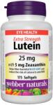 Webber Naturals Lutein, 25 mg + Zeaxanthin, 5 mg, 175 capsule gelatinoase moi, Webber Naturals