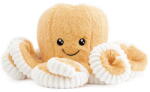 Baby Mix Plush Octopus Toy Baby Mix 60cm (56512-AKK-AK24060601-octo-yellow) - pcone