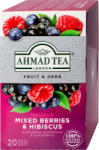 Ahmad Tea Ceai de fructe de pădure mixte și hibiscus, 20 de pliculețe, Ahmad Tea