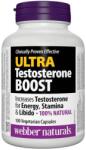 Webber Naturals Ultra Testosterone Boost, 100 vege capsule, Webber Naturals