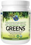 Natural Factors Whole Earth & Sea Fermented Organic Greens, fără gust, 390 g, Natural Factors