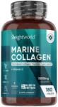 WeightWorld Marine Collagen Type I and III + Vitamin C, 180 tablete, Weight World