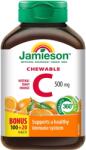 Jamieson Vitamina C, 500 mg, portocale, 100 + 20 comprimate masticabile, Jamieson