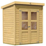 Karibu fából készült kerti ház KARIBU MERSEBURG 2 (68150) natur LG1728 (LG1728)