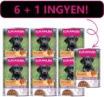 EUKANUBA EUKANUBA Nedves kutyakaja kölyökkutyáknak, pulykahússal és sárgarépával 6x400g + 400g ingyen
