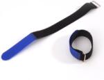Adam Hall Cables VR 2020 BLU 200 x 20 mm kék tépőzáras kábelkötegelő