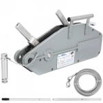 VivaTechnix Troliu manual orizontal 1600 kg, Lungime cablu 25 m, cablu otel (SBHL1.6T25MGSS001V0) - pcone