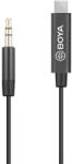 BOYA BY-K2 audio kábel USB C 3.5mm Fekete (BY-K2) - compzone