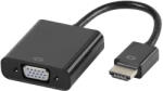 Vivanco CA HDVGA 11 0, 1 M HDMI A-típus (Standard) VGA (D-Sub) + 3.5mm Fekete (45493)