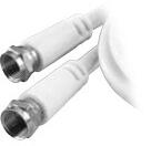 Vivanco 1.5m Receiver Connection Cable koax kábel 1, 5 M Fehér (44069)