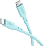Goobay 77744 USB kábel USB 2.0 1, 5 M USB C Türkizkék (77744)